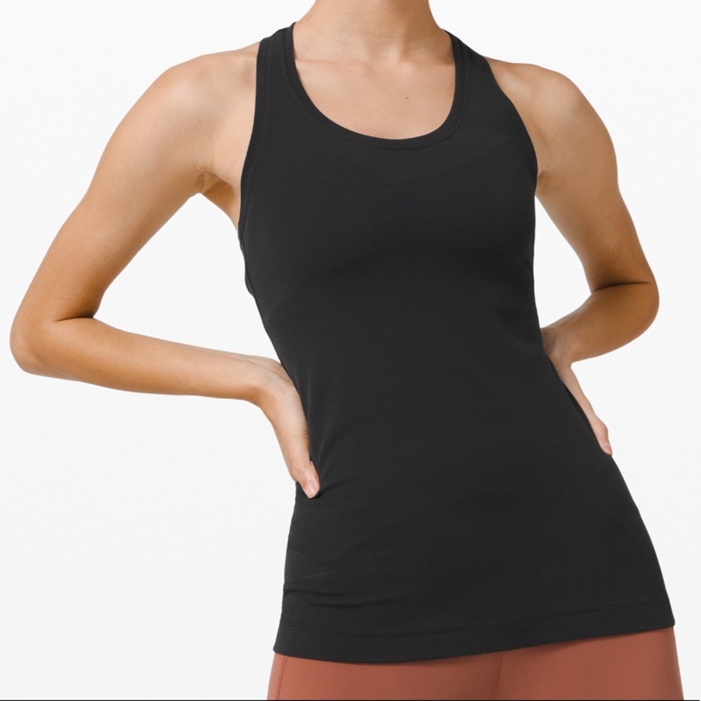 Lululemon Racerback Fitted Tank. Black, Si…